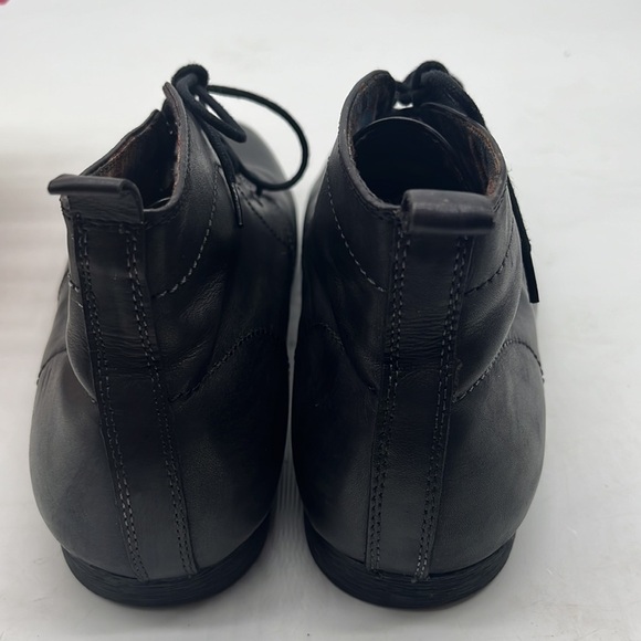 BedStu Black Leather lace up chukka boots size 9 MN4062 main image 8
